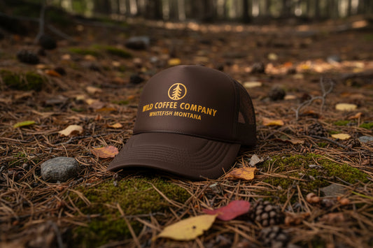 Trucker Hat - Brown/Orange